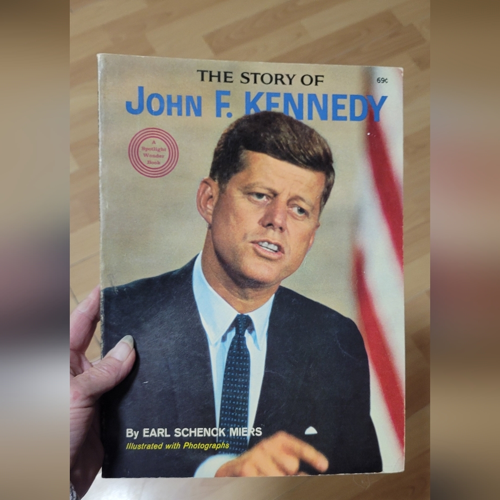 Vintage John F. Kennedy Book by Earl Schenck Miers